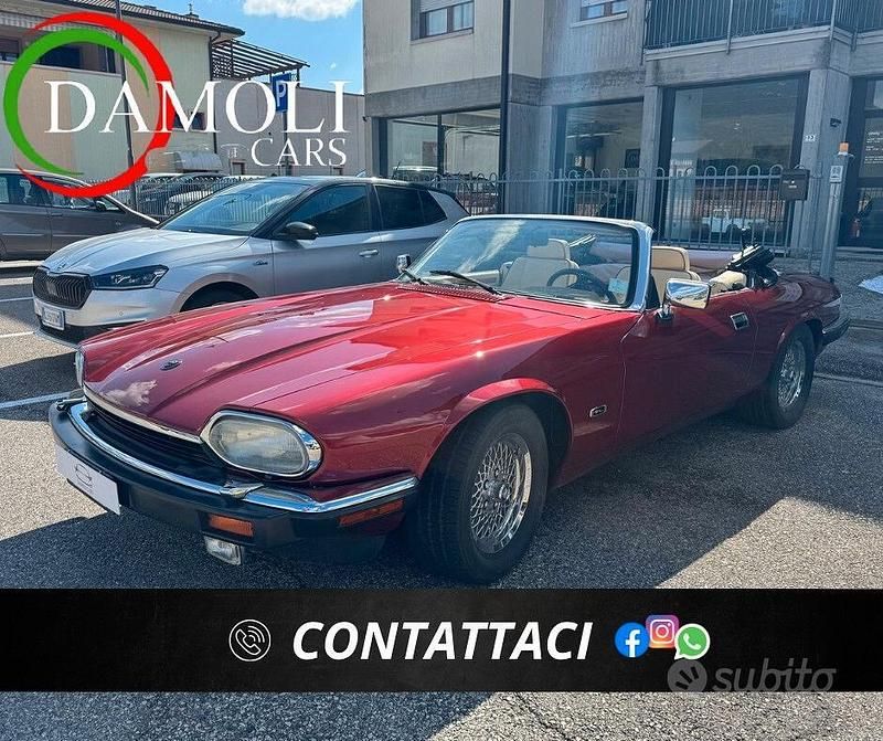 Usata Jaguar XJS S 275 CV (202 kW) 1992 Rosso Cabrio
