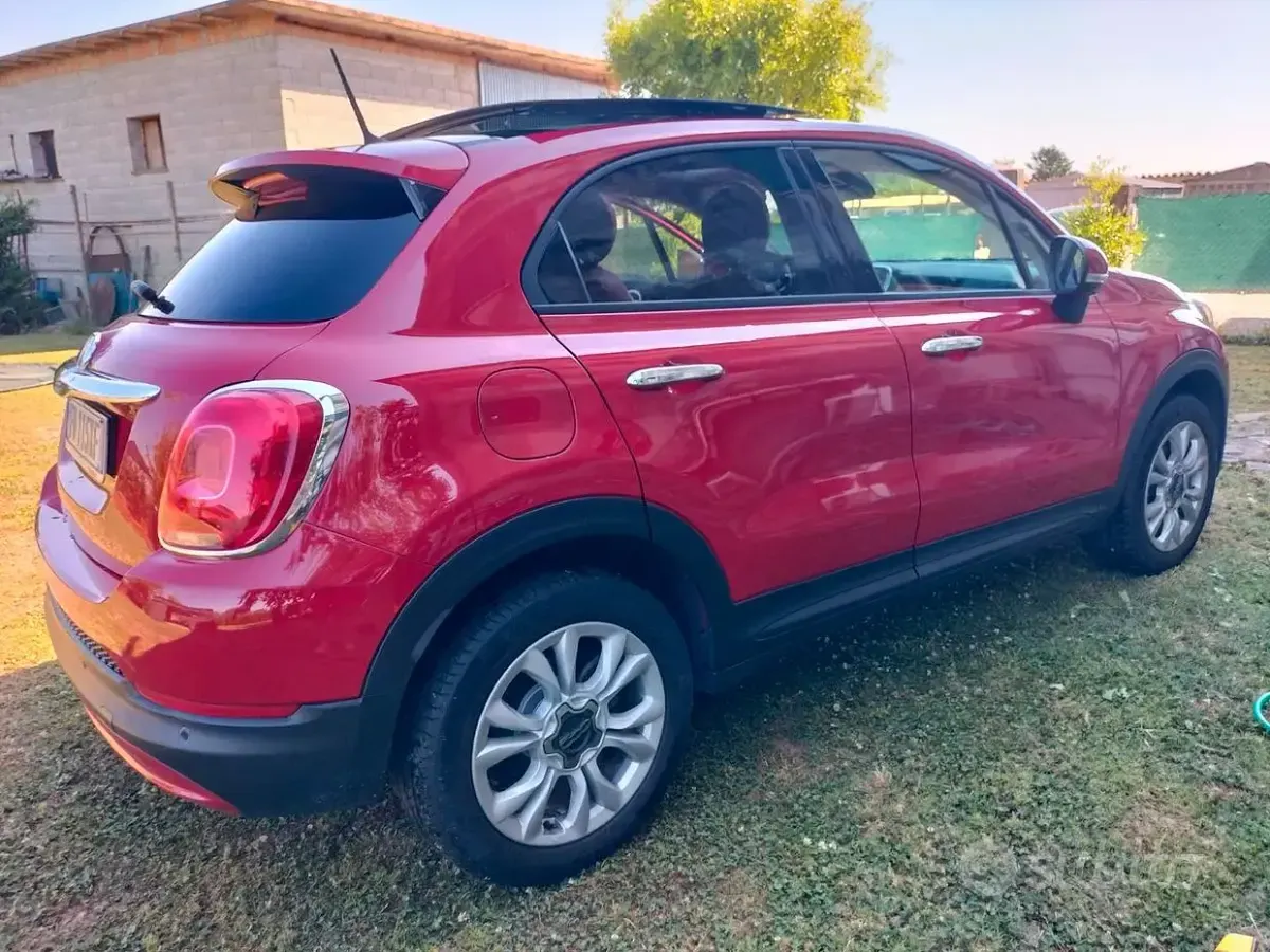 Usata Fiat 500X Lounge 140 CV (102 kW) 2016 Rosso SUV
