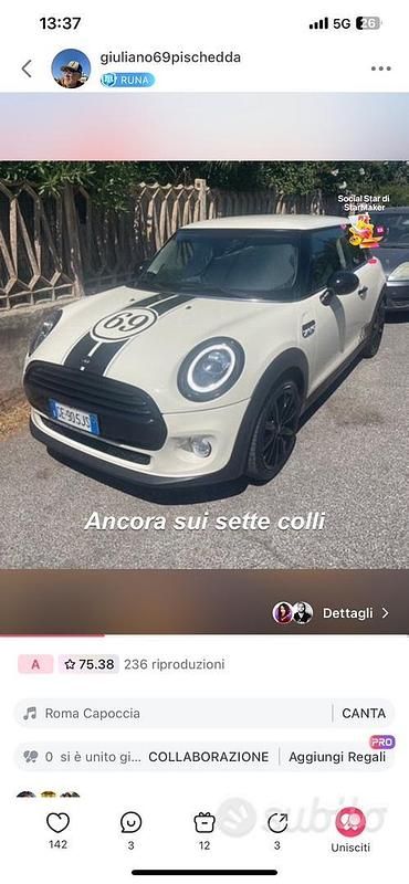 Usata Mini Cooper D 2019 Bianco Utilitaria