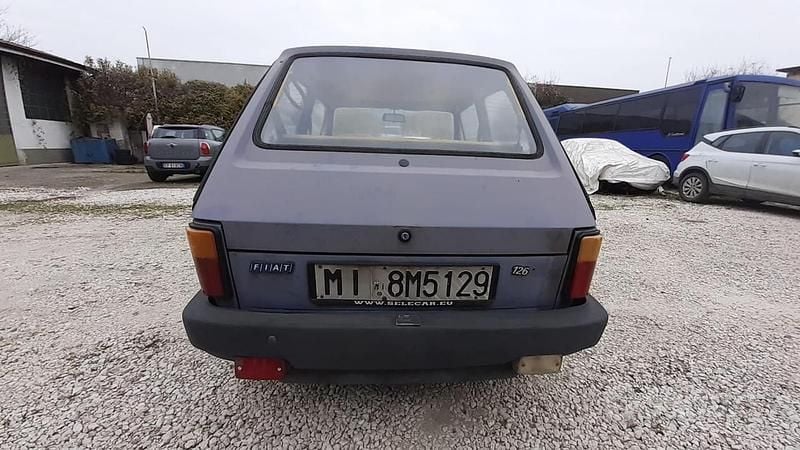 Usata Fiat 126 24 CV (17 kW) 1989 Blu Utilitaria