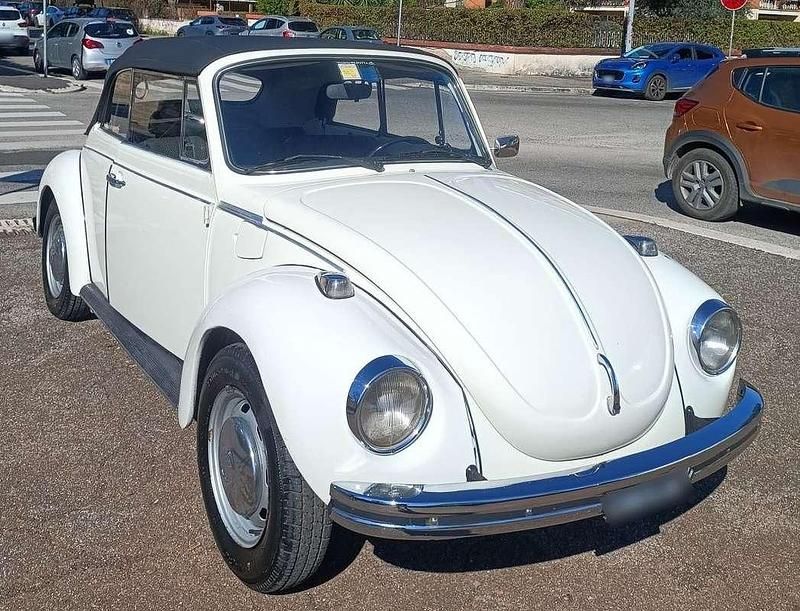 Usata VW Käfer Karmann 44 CV (32 kW) 1972 Bianco Cabrio