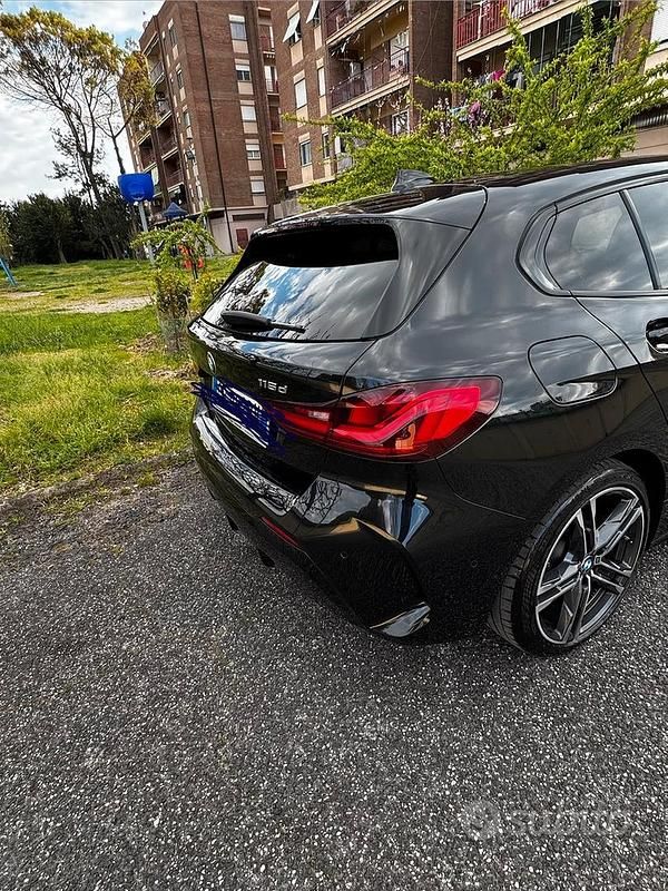 Usata BMW 116 M Sport 116 CV (85 kW) 2021 Nero Utilitaria