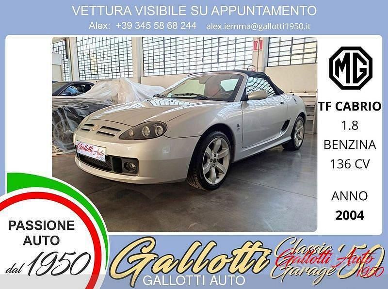 Usata MG TF 136 CV (100 kW) 2004 Grigio Cabrio