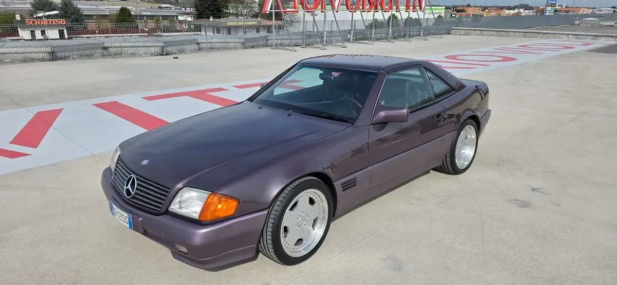 Usata Mercedes SL280 193 CV (141 kW) 1994 Lilla Cabrio