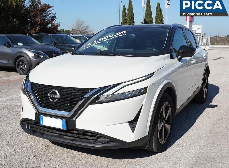 Usata Nissan Qashqai N-Connecta 140 CV (102 kW) 2023 Bianco SUV