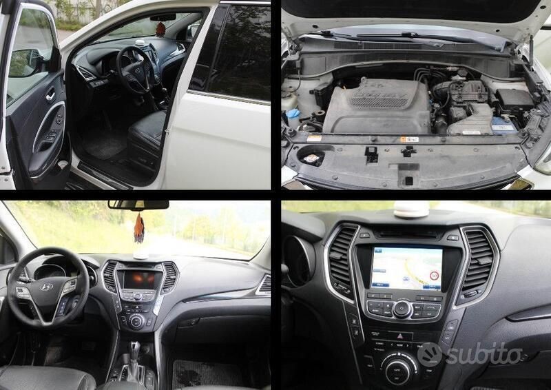 Usata Hyundai Santa Fe 197 CV (144 kW) 2015 Bianco SUV