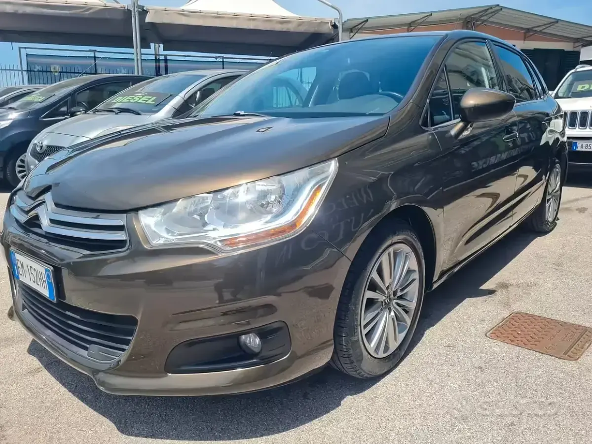 Usata Citroën C4 Seduction 112 CV (82 kW) 2013 Marrone Berlina