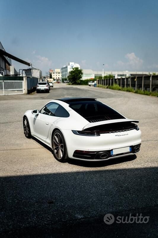 Usata Porsche 911 450 CV (330 kW) 2020 Bianco Coupé