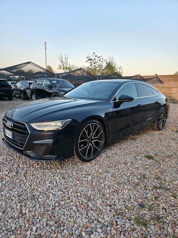 Usata Audi A7 Business Plus 231 CV (169 kW) 2020 Blu Berlina