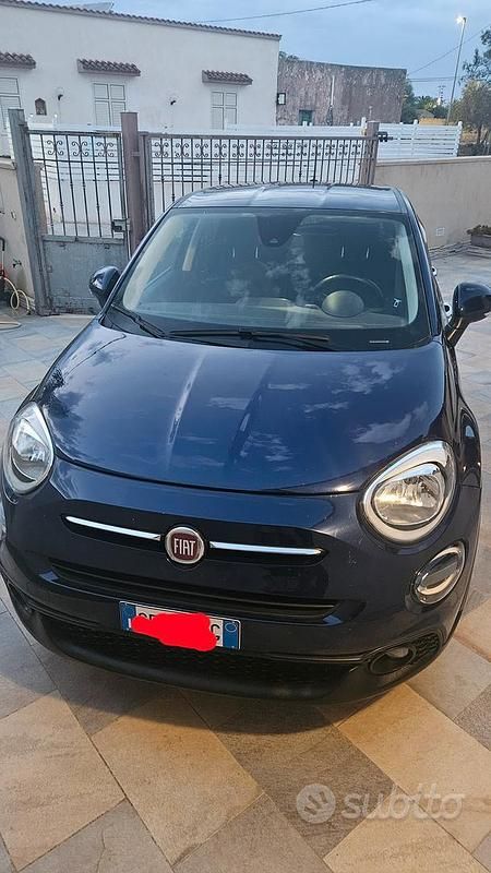 Usata Fiat 500X Connect 95 CV (69 kW) 2021 Blu SUV