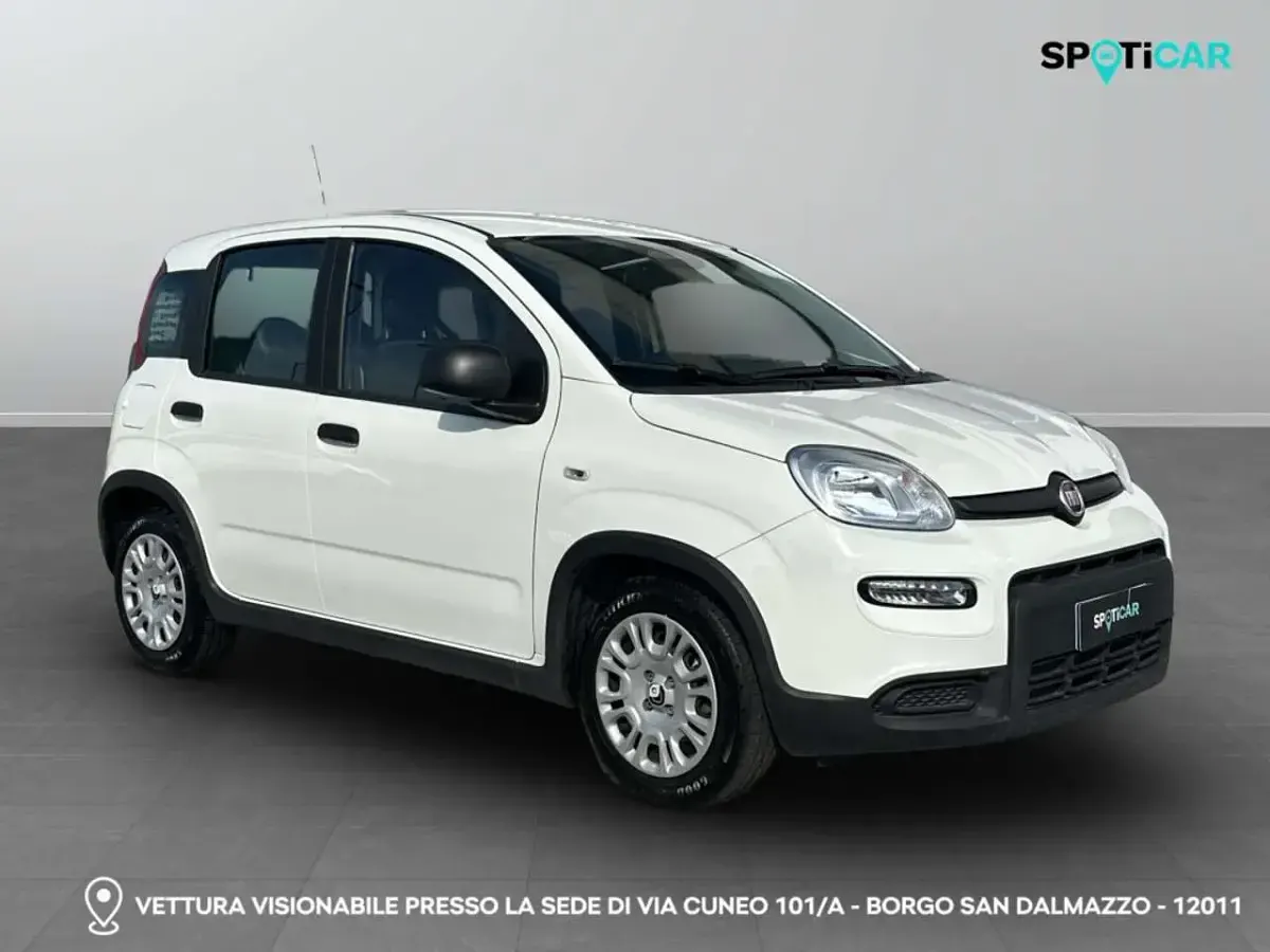 Usata Fiat Panda S 69 CV (50 kW) 2025 0q bianco puro Utilitaria