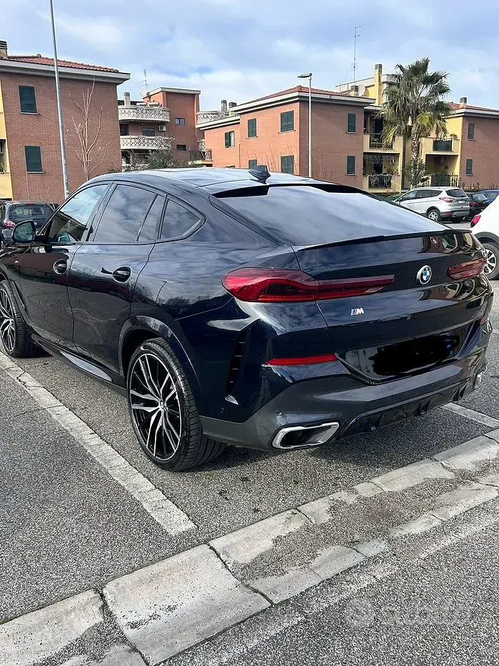 Usata BMW X6 M Sport 286 CV (210 kW) 2021 Blu SUV