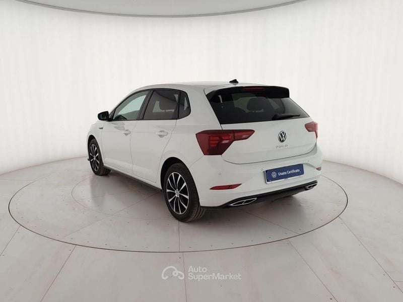 Usata VW Polo R-line 95 CV (69 kW) 2023 Bianco Utilitaria