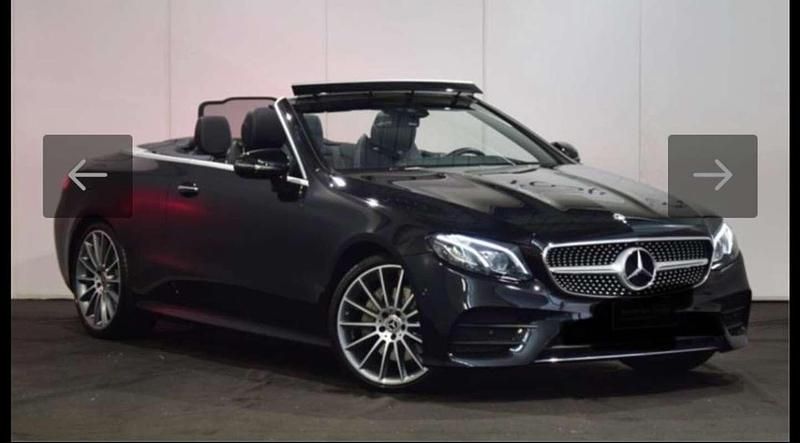 Usata Mercedes E300 Premium Plus 245 CV (180 kW) 2019 Nero Cabrio