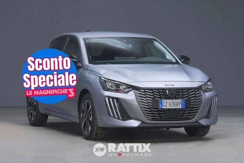 Usata Peugeot 208 Allure 101 CV (74 kW) 2025 Grigio artense Utilitaria