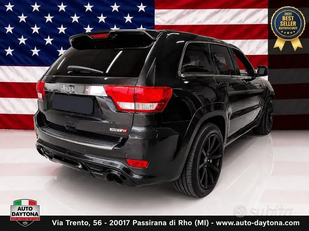 Usata Jeep Grand Cherokee SRT 468 CV (344 kW) 2013 Nero SUV