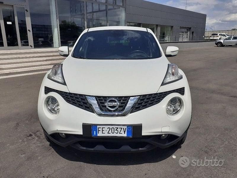 Usata Nissan Juke Tekna 110 CV (80 kW) 2016 Bianco SUV