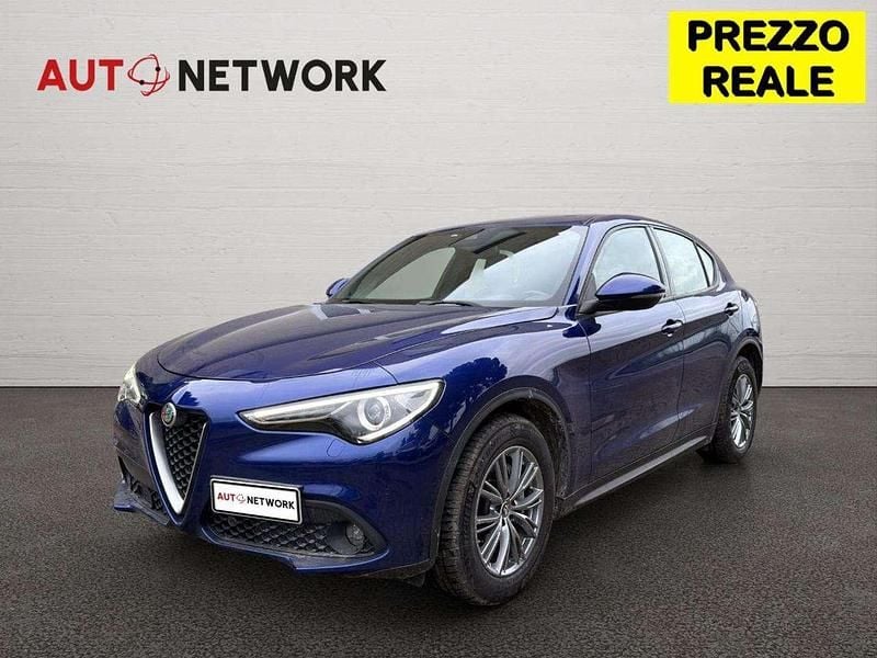 Blu Usata 2022 Alfa Romeo Stelvio Business SUV | 20.500 € (Super prezzo) - Immagine 1/4