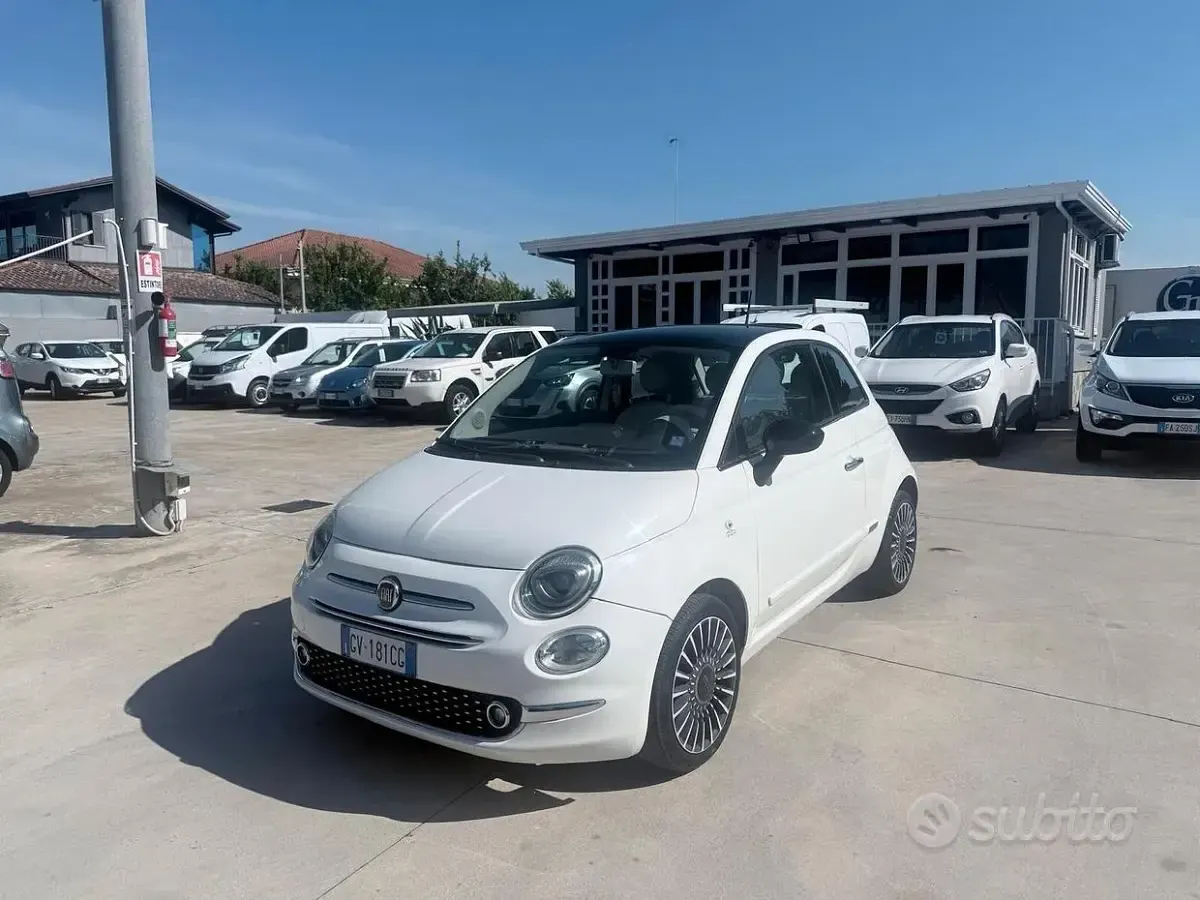 Usata Fiat 500 Lounge 69 CV (50 kW) 2015 Bianco Berlina
