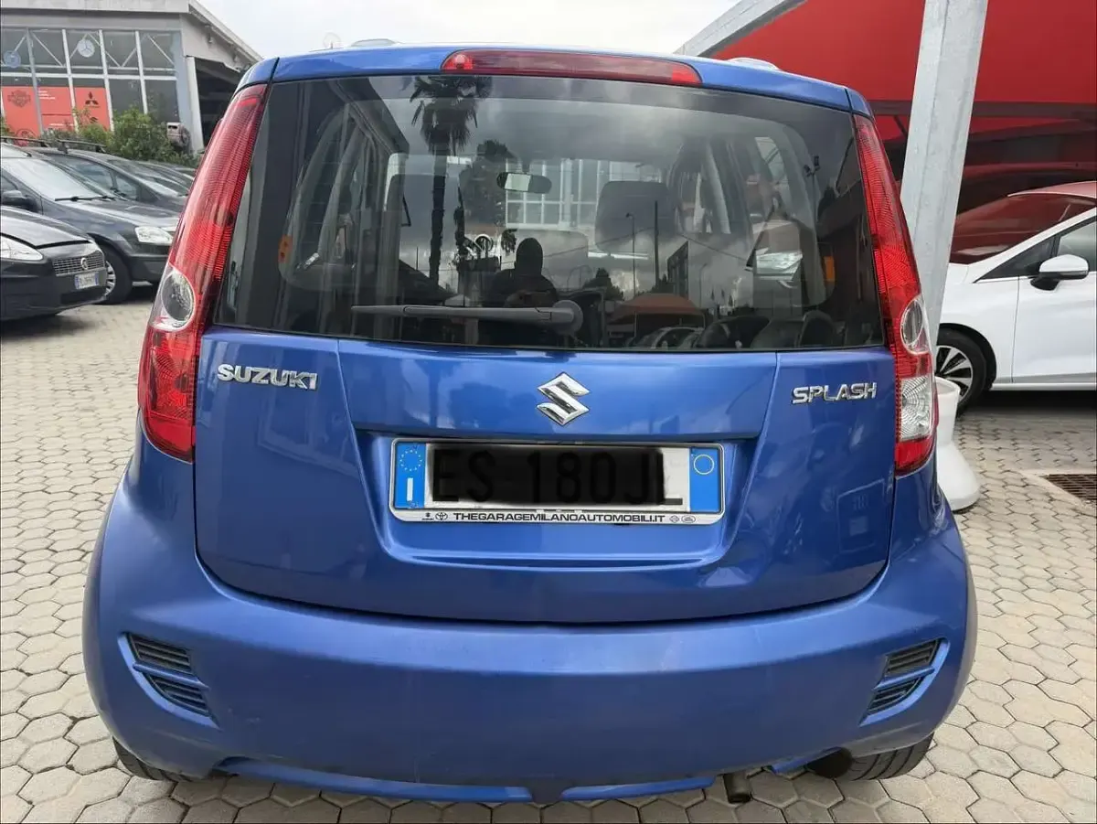 Usata Suzuki Splash GL 68 CV (50 kW) 2013 Blu/azzurro Utilitaria