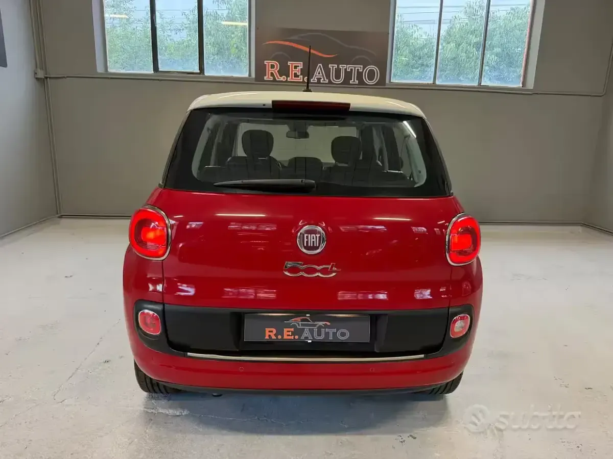 Usata Fiat 500L Lounge 80 CV (58 kW) 2013 Rosso Monovolume