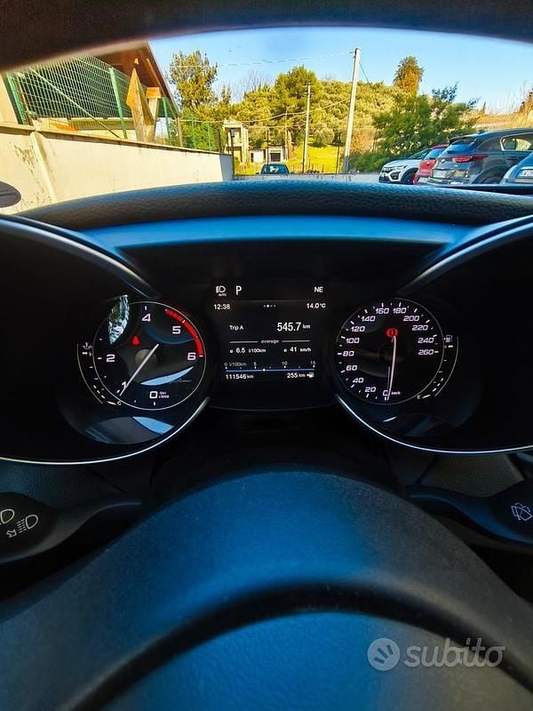 Usata Alfa Romeo Giulia Lusso 190 CV (139 kW) 2019 Blu Berlina