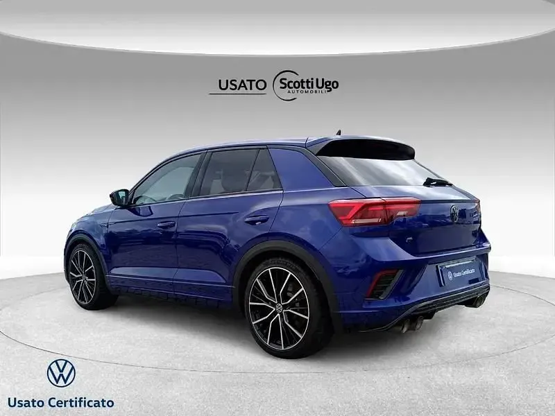 Usata VW T-Roc R 300 CV (220 kW) 2020 Blu SUV