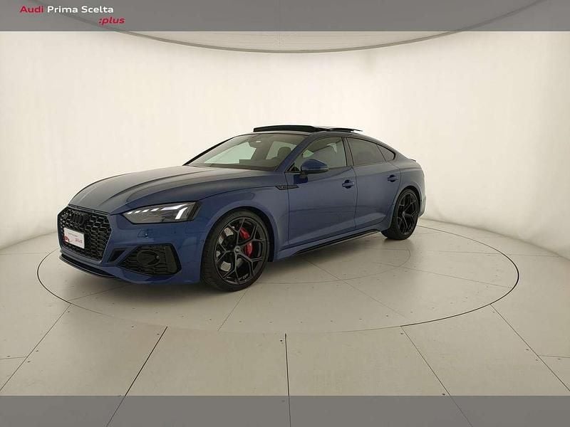 Blu ascari metallizzato Usata 2024 Audi RS5 Sportback Competition Tre volumi | 86.900 € (Buon prezzo) - Immagine 1/4