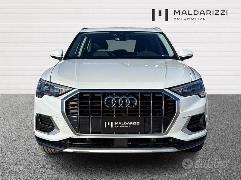 Usata Audi Q3 Advanced 150 CV (110 kW) 2019 Bianco SUV