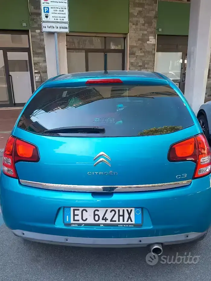 Usata Citroën C3 92 CV (67 kW) 2010 Blu Berlina
