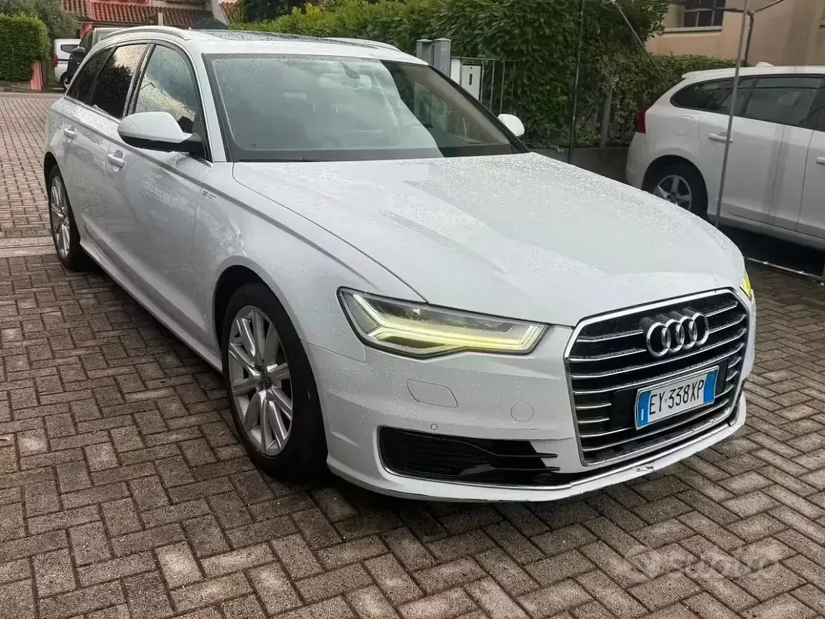 Usata Audi A6 S-line plus 190 CV (139 kW) 2015 Bianco Station wagon