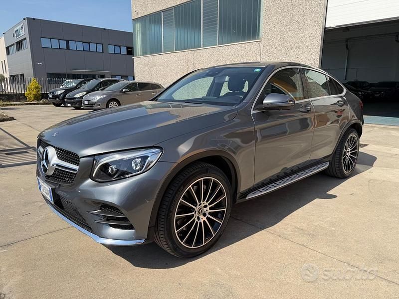 Usata Mercedes GLC250 Premium 204 CV (150 kW) 2018 Grigio Coupé