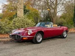 Usata Jaguar E-Type 268 CV (197 kW) 1970 Rosso Cabrio