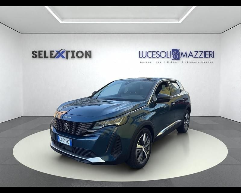 Usata Peugeot 3008 Active 130 CV (95 kW) 2022 Blu SUV
