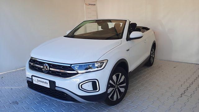 Bianco Usata 2023 VW T-Roc Cabriolet Style Cabrio | 28.950 € - Immagine 1/4