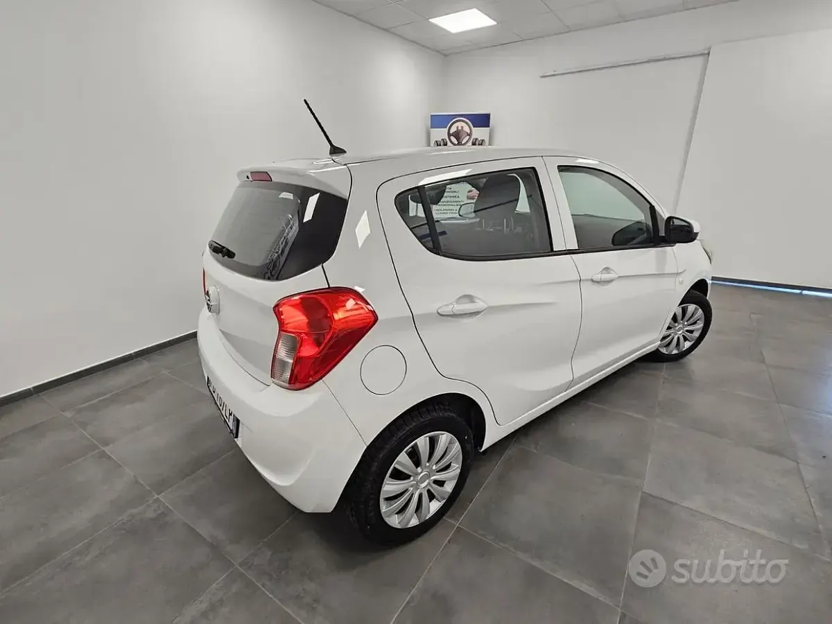 Usata Opel Karl 75 CV (55 kW) 2015 Bianco Utilitaria