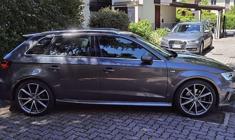 Usata Audi A3 S-Line 184 CV (135 kW) 2016 Grigio Berlina