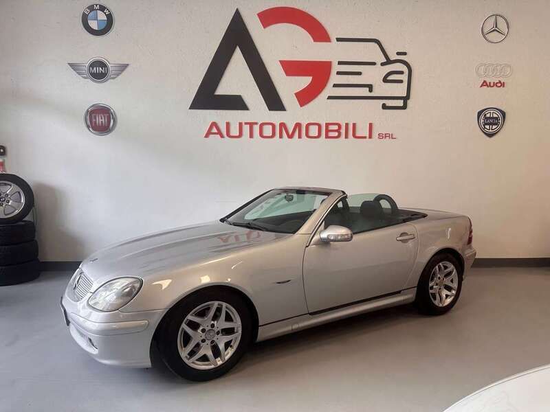 Argento Usata 2004 Mercedes SLK200 Edition Cabrio | 8000 € - Immagine 1/4