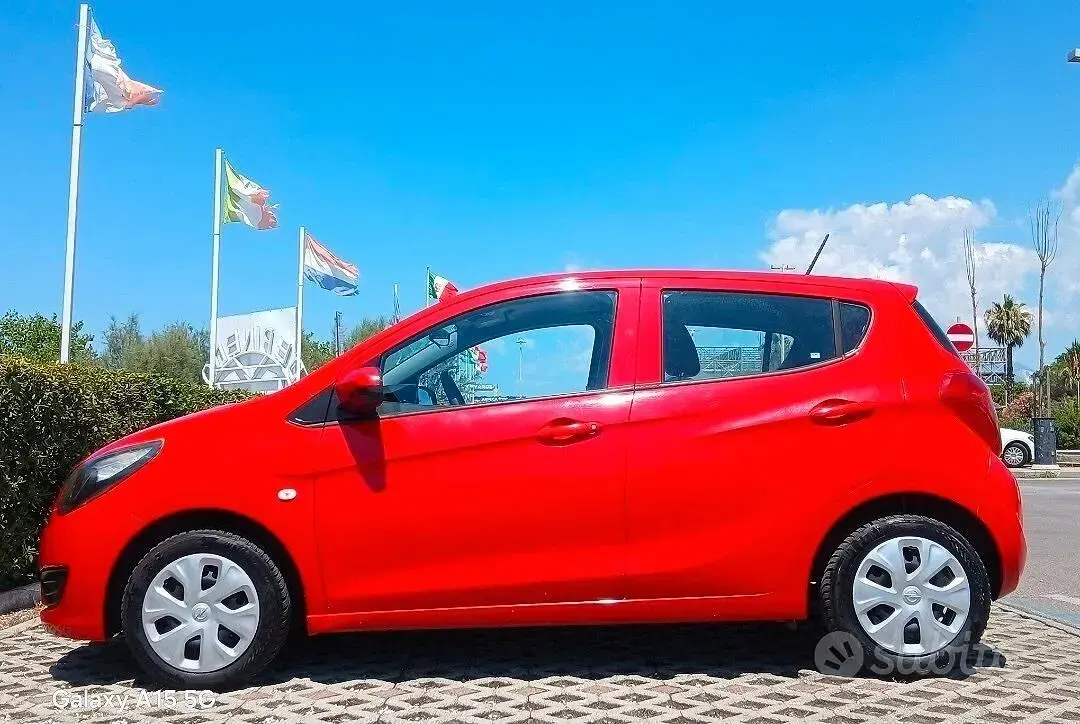Usata Opel Karl 73 CV (53 kW) 2017 Rosso Utilitaria