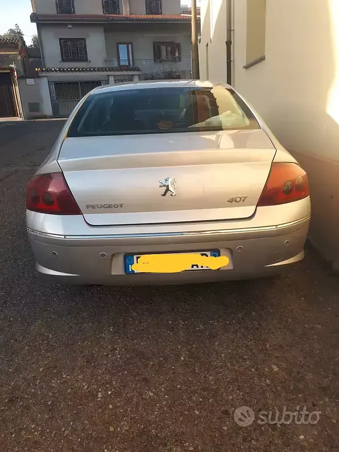 Usata Peugeot 407 136 CV (100 kW) 2008 Grigio Berlina