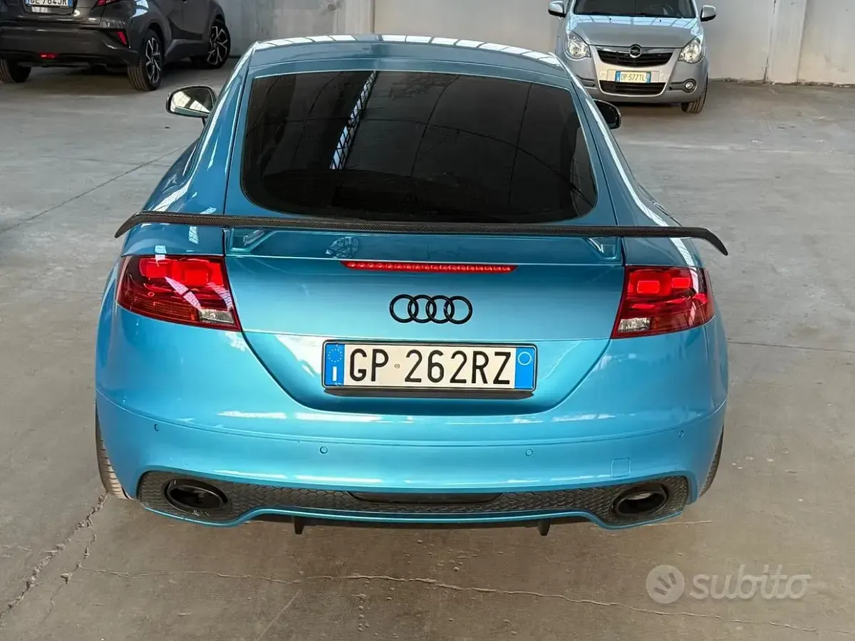 Usata Audi TT Advanced 210 CV (154 kW) 2009 Blu Coupé