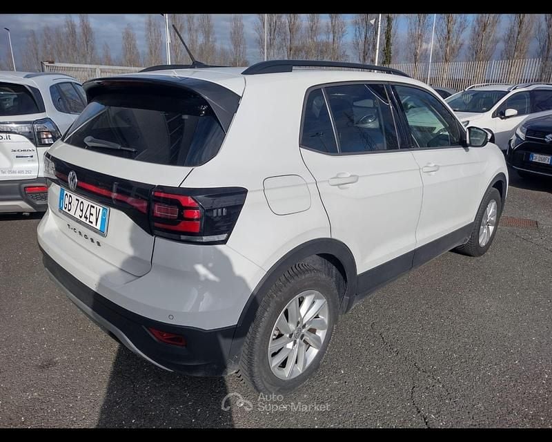 Usata VW T-Cross Style 116 CV (85 kW) 2020 Bianco SUV