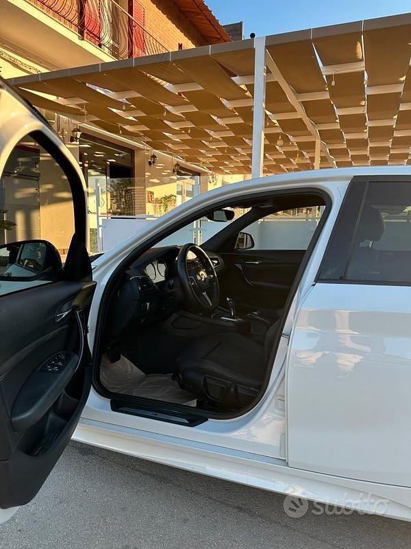 Usata BMW 116 M Sport 116 CV (85 kW) 2019 Bianco Utilitaria