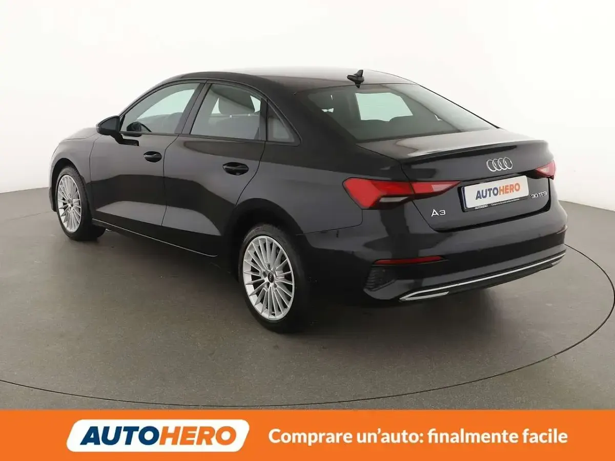 Usata Audi A3 Advanced 110 CV (80 kW) 2021 Nero Berlina
