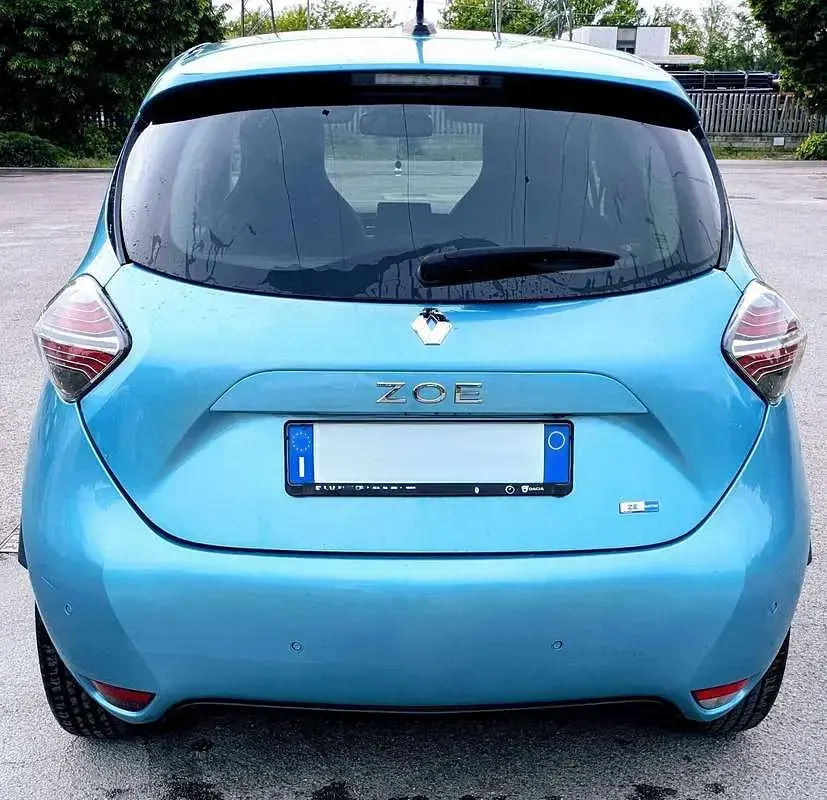 Usata Renault Zoe Intens 50 kW (69 CV) 2021 Blu Utilitaria