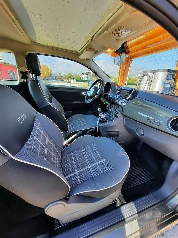 Usata Fiat 500 Lounge 69 CV (50 kW) 2016 Grigio Utilitaria