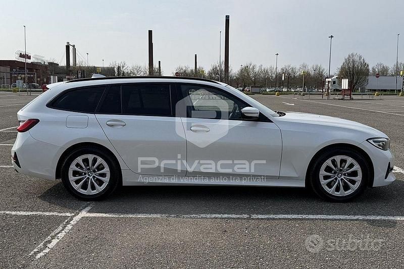 Usata BMW 320 Advantage 190 CV (139 kW) 2019 Bianco Station wagon