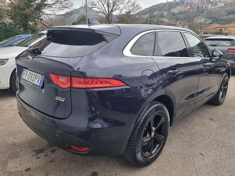 Usata Jaguar F-Pace R-Sport 179 CV (131 kW) 2019 Blu/azzurro SUV