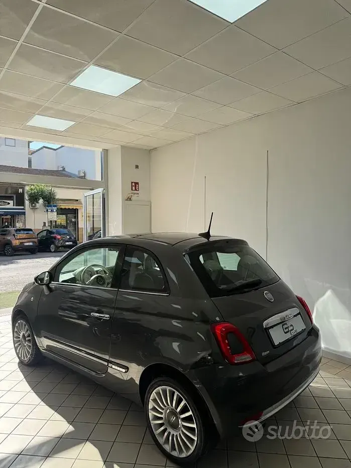 Usata Fiat 500 Lounge 95 CV (69 kW) 2016 Grigio Berlina