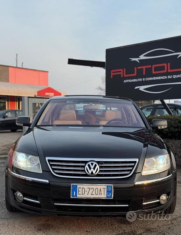 Usata VW Phaeton 240 CV (176 kW) 2010 Nero Berlina